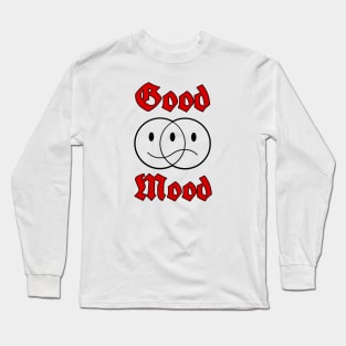 Good mood, good vibe , smiley Long Sleeve T-Shirt